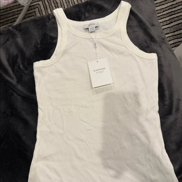 White maternity tanks - Picture 3 of 4